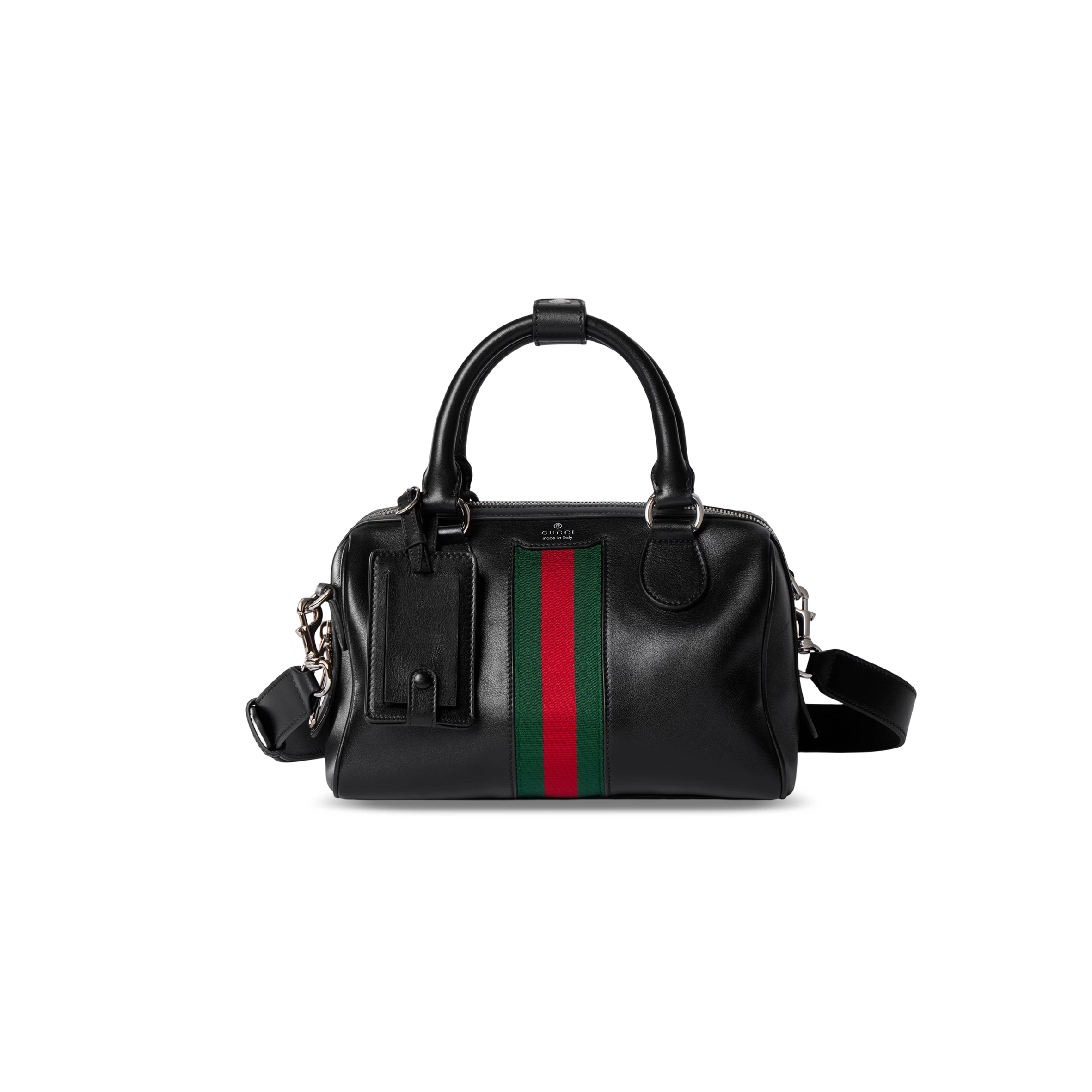 GUCCI WEB TRADEMARK SMALL DUFFLE BAG 866980 (25*16*14cm)